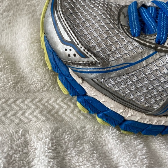 Silver BROOKS Adrenaline GTS Women’s Size 7 - Picture 15 of 16